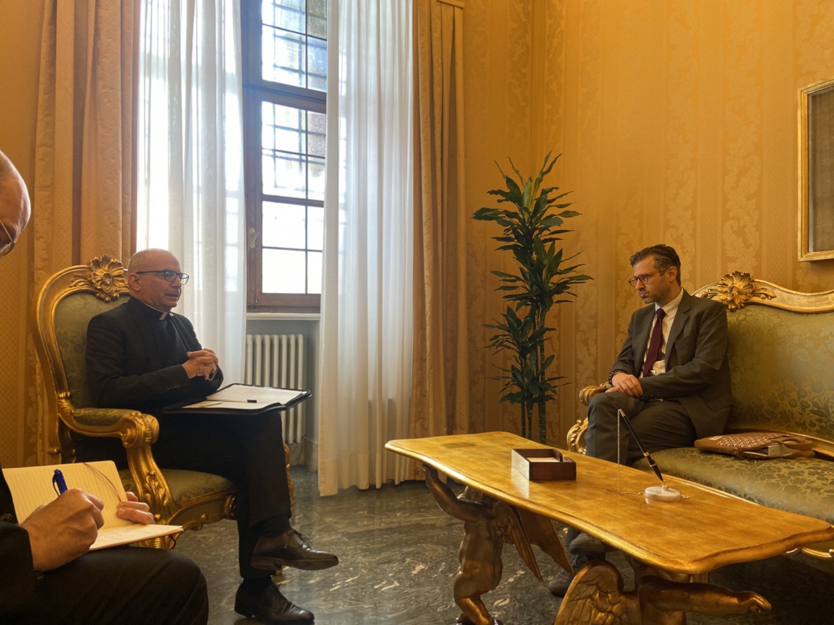 Viceministro Jaramillo se reúne con Subsecretario del Vaticano para el Sector Multilateral