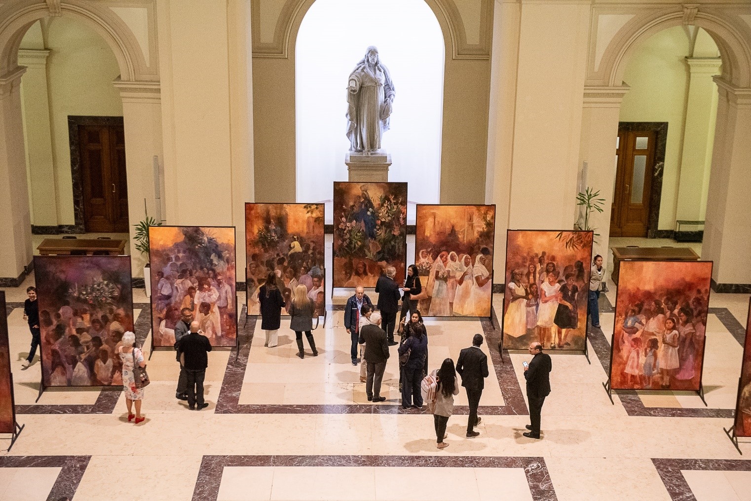 muestra de arte