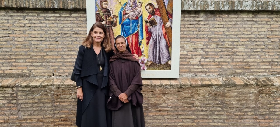 “La hermana Gloria Cecilia Narváez es una demostración de fe”: Vicepresidente y Canciller