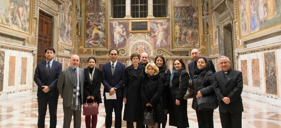 Misa en honor del Profesor Guillermo León Escobar Herrán, Embajador de Colombia ante la Santa Sede y la Soberana Orden Militar de Malta, fallecido el pasado 17 de diciembre en Roma