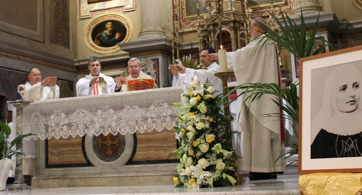 Con una misa y la reliquia de Santa Laura, la Embajada de Colombia ante la Santa Sede celebró el primer aniversario de su canonización